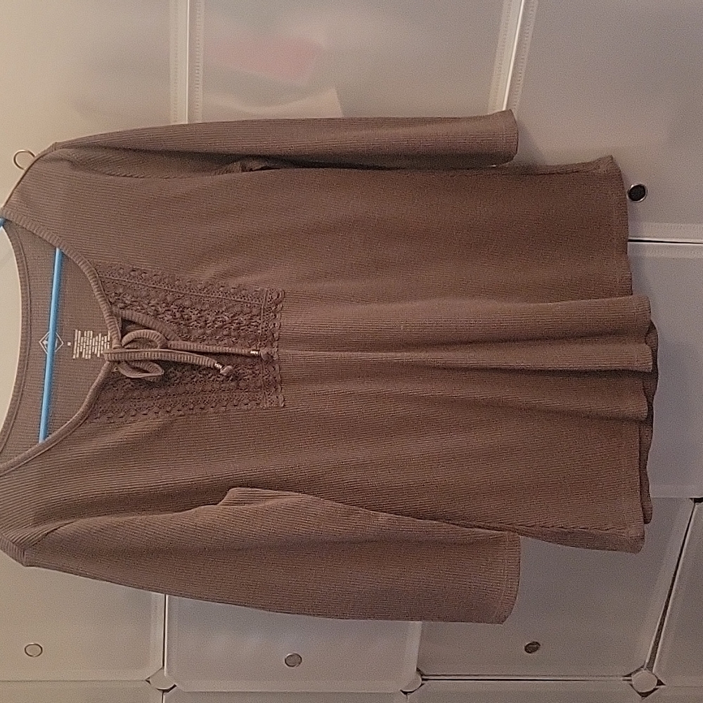 St John's Bay 3/4 length sleeve top size M